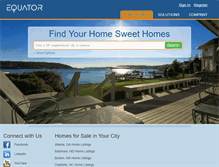Tablet Screenshot of betawww.equator.com